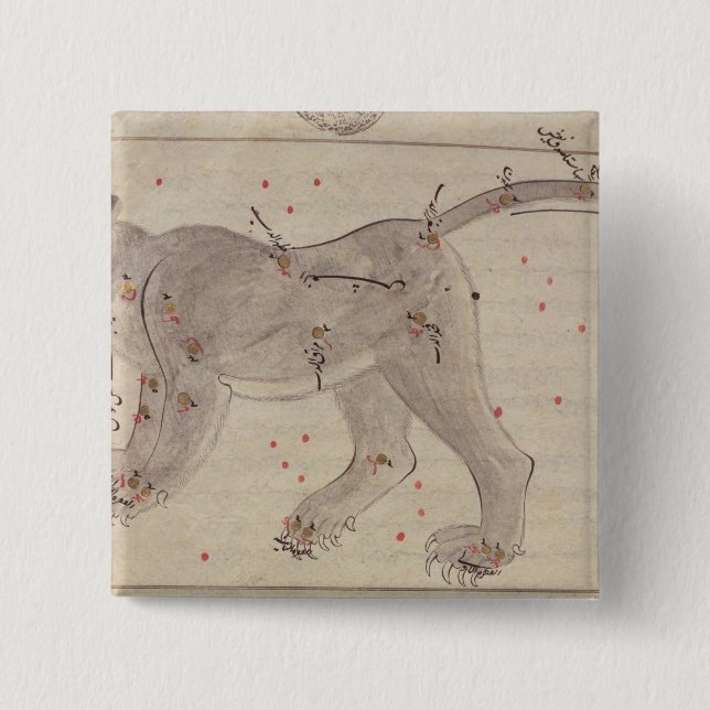 Chapa Cuadrada Osa Mayor, del libro de estrellas después del EL (Anverso)