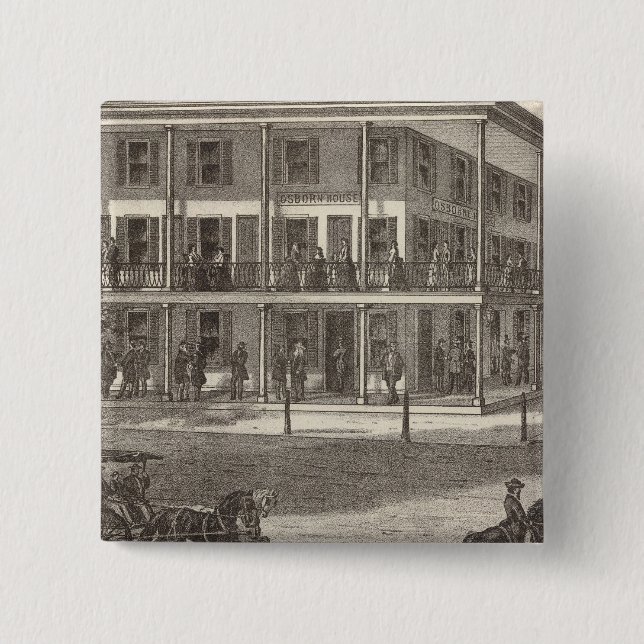 Chapa Cuadrada Osborn House, Squan, NJ (Anverso)