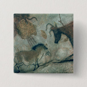 Chapa Cuadrada Oscile la pintura que muestra un caballo y una
