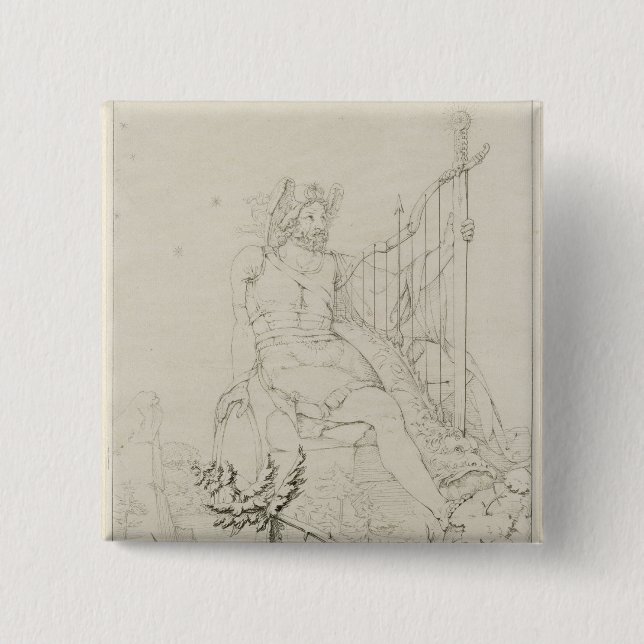 Chapa Cuadrada Ossian, 1804-5 (Anverso)