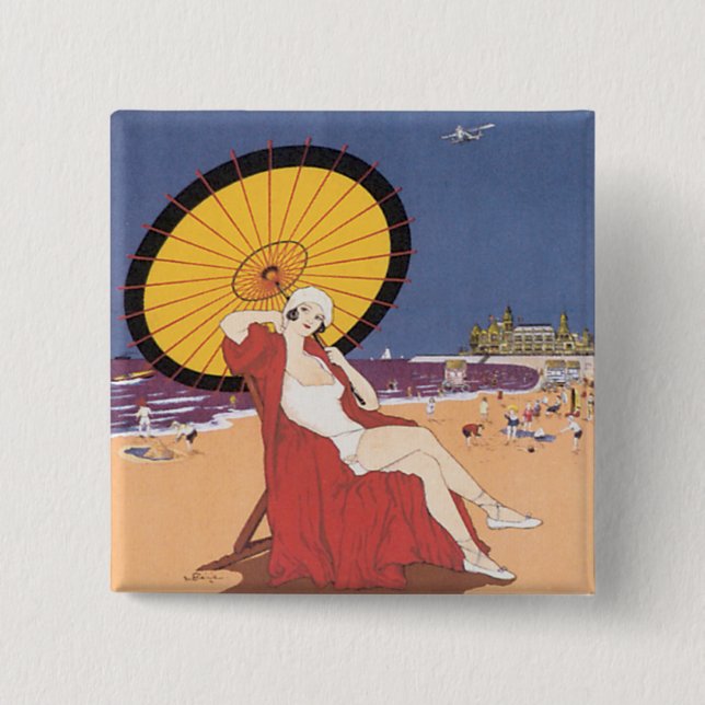 Chapa Cuadrada Ostende - Belgique (Anverso)