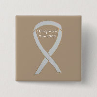 Osteoporosis Conciencia sobre la cinta blanca Pers