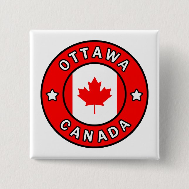 Chapa Cuadrada Ottawa Canada (Anverso)