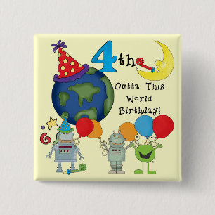 Chapa Cuadrada Outta camisetas y regalos de este cumpleaños del