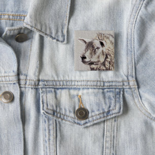 CHAPA CUADRADA OVEJA  