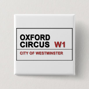 Chapa Cuadrada Oxford Circus Lodon England
