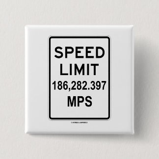 Chapa Cuadrada P.M. del límite de velocidad 186.282,397