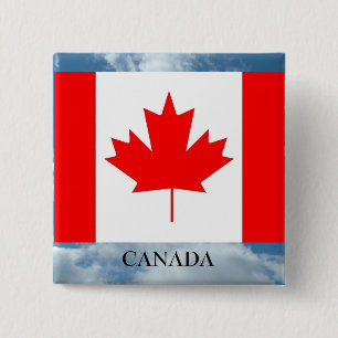 Chapa Cuadrada Pabellón de bandera y de país