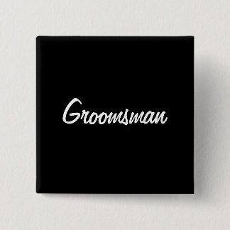 Chapa Cuadrada Pabellón Groomsman