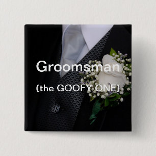 Chapa Cuadrada Padrino de boda el torpe