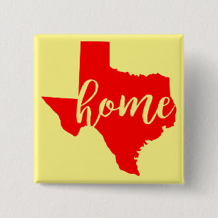 Chapa Cuadrada Página de inicio de Texas #USAPatriotGraphics ©Whi
