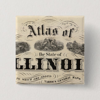 Chapa Cuadrada Página de título Atlas del Estado de Illinois