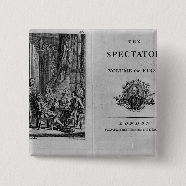 Chapa Cuadrada Página de título del primer volumen de recogido (Anverso)