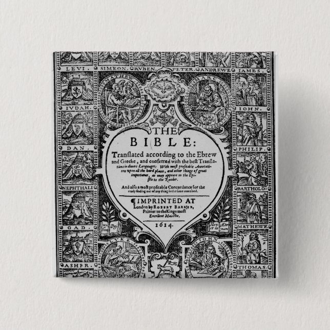 Chapa Cuadrada Página de título para la traducción inglesa (Anverso)