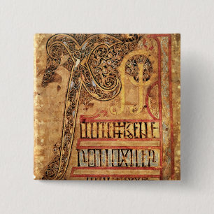 Chapa Cuadrada Página inicial de los evangelios de Lichfield,