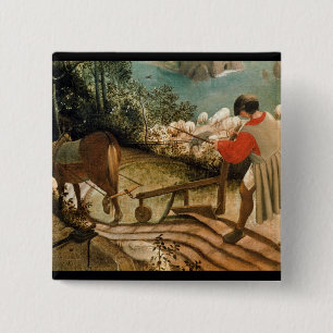 Chapa Cuadrada Paisaje con la caída de Ícaro