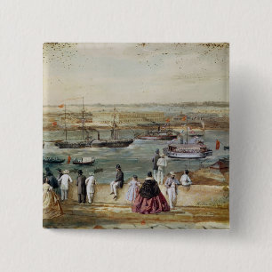 Chapa Cuadrada Paisaje de Cuba