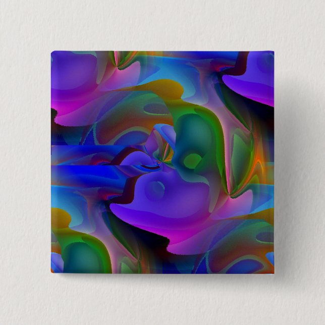 Chapa Cuadrada Paisaje de ensueño (Anverso)