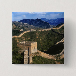 Chapa Cuadrada Paisaje de la Gran Muralla, Jinshanling, China