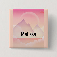 Paisaje de la montaña Dreamy Pastel
