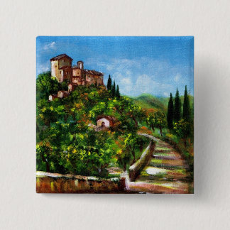 CHAPA CUADRADA PAISAJE DE TOSCANA 3
