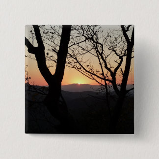 Chapa Cuadrada Paisaje del Parque Nacional Shenandoah Sunset
