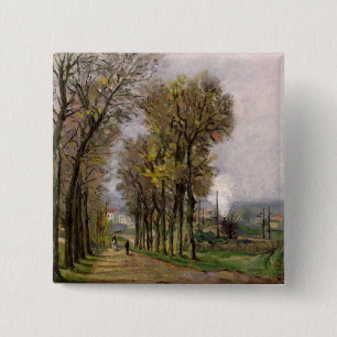 Chapa Cuadrada Paisaje en el Ile de France, c.1878