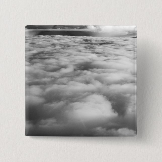 Chapa Cuadrada Paisaje espeluznante al amanecer. (Anverso)