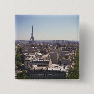 Chapa Cuadrada Paisaje urbano de París, París, Francia