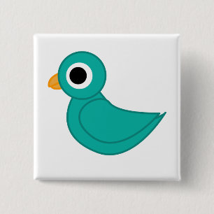 Chapa Cuadrada pájaro