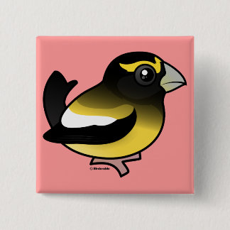 Chapa Cuadrada Pájaro de tarde