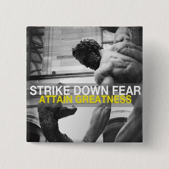 Chapa Cuadrada Palabras motivacionales (Anverso)