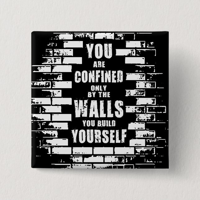 Chapa Cuadrada Palabras motivacionales - Paredes - Motivación de  (Anverso)