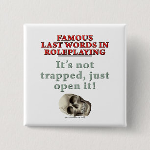 Chapa Cuadrada Palabras pasadas famosas en el Roleplaying: