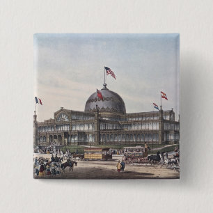 Chapa Cuadrada Palacio cristalino de Nueva York