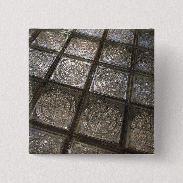 Chapa Cuadrada Palacio de Comunaciones, suelo de cristal (Anverso)