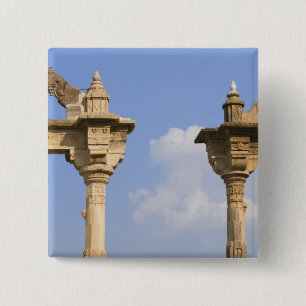 Chapa Cuadrada Palacio de la Ciudad, Udaipur, Rajasthan, India 2
