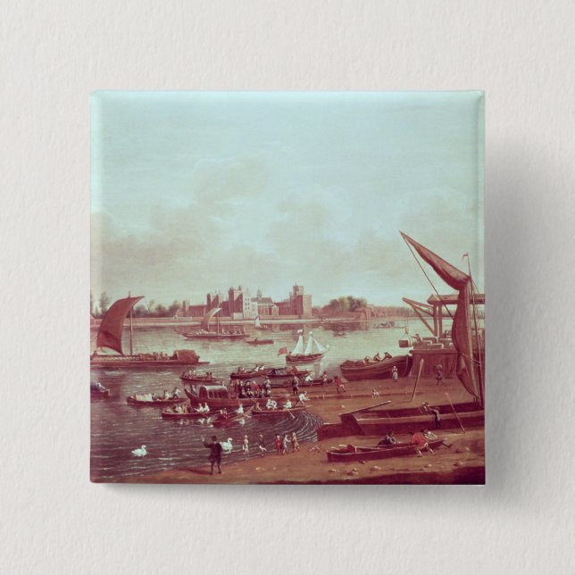 Chapa Cuadrada Palacio de Lambeth (Anverso)