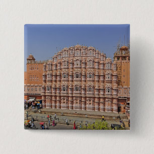 Chapa Cuadrada Palacio de los Vientos (Hawa Mahal), Jaipur, India