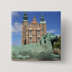 Chapa Cuadrada Palacio de Rosenborg, Copenhague, Dinamarca