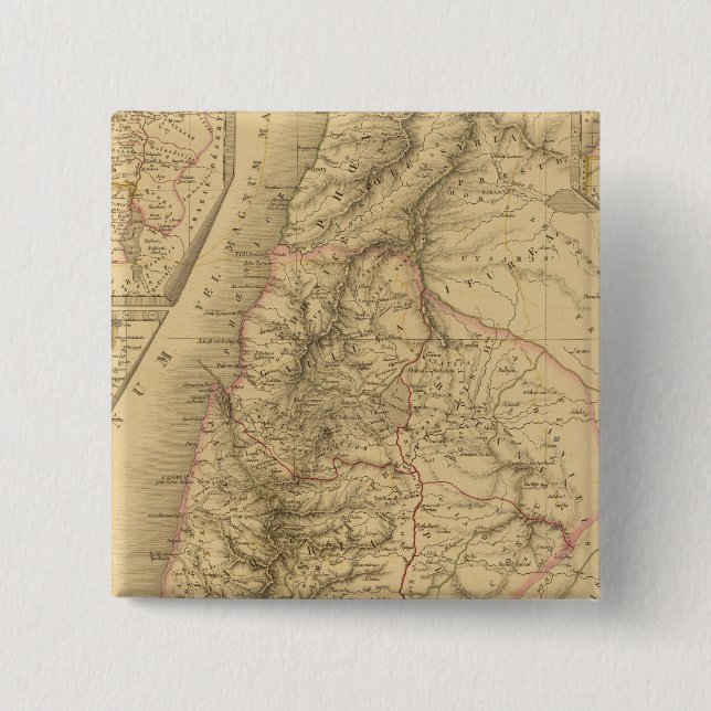 Chapa Cuadrada Palestina (Anverso)