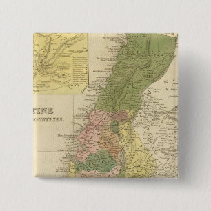 Chapa Cuadrada Palestina y países adyacentes