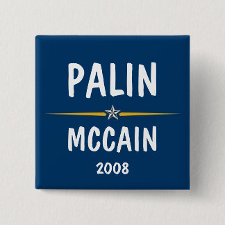 Chapa Cuadrada Palin - McCain