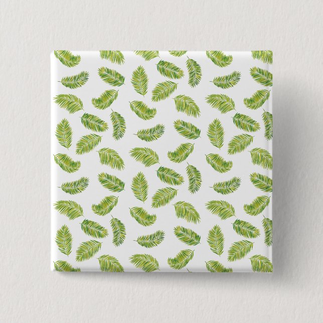 Chapa Cuadrada Palmeras tropicales (Anverso)