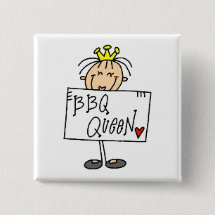 Chapa Cuadrada Palo Figura BQ Queen