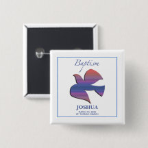 Paloma de Bautismo de Adulto Personalizable