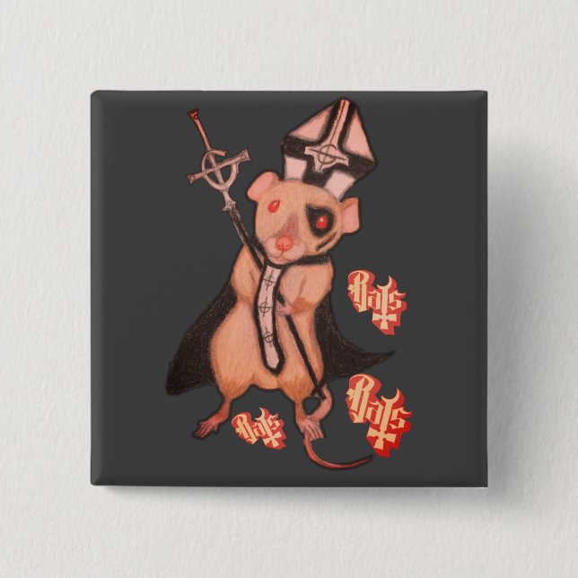 Chapa Cuadrada Papa Emerattus 2 (Anverso)