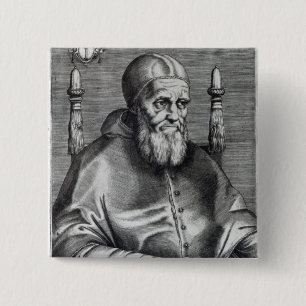 Chapa Cuadrada Papa Julio II
