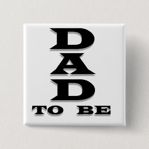 Chapa Cuadrada Papá para ser camisetas y regalos