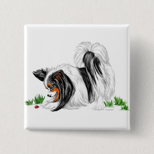 Chapa Cuadrada Papillon Lady Bug Dreams